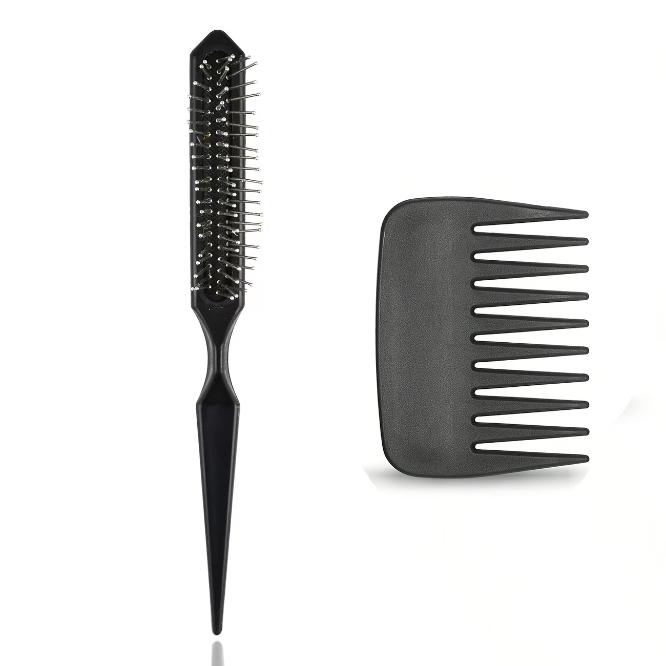 Detangling Wide Comb - 2-delige set kleine brede tandkammen voor