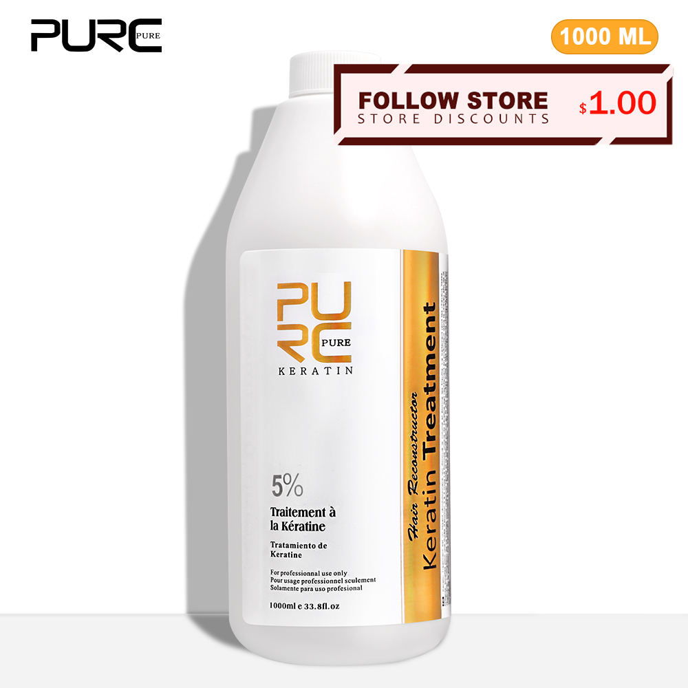 Hair Care With Protein - Purc 5% Keratine Gladmakende Behandeling Kroeshaar