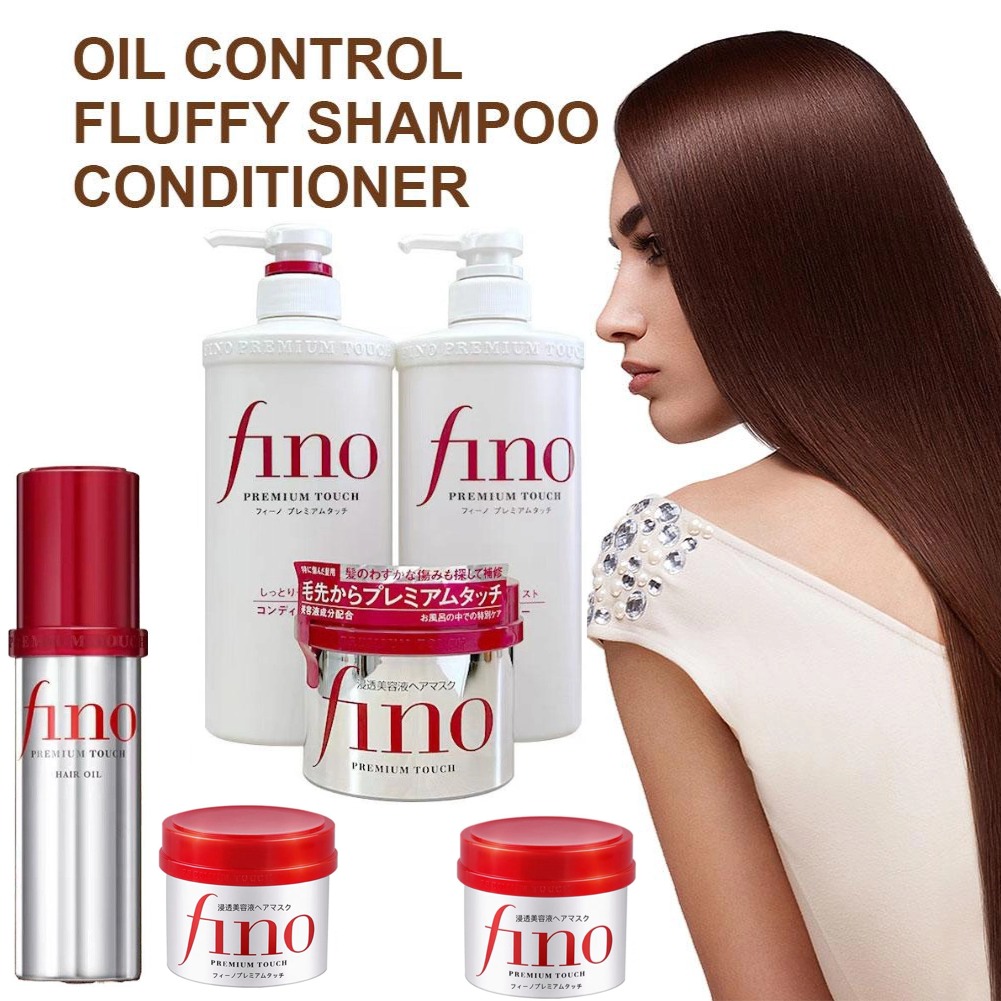 Hair Care Fino - Fino Zachtheid Verbeterende Haarconditioner Olie Controle