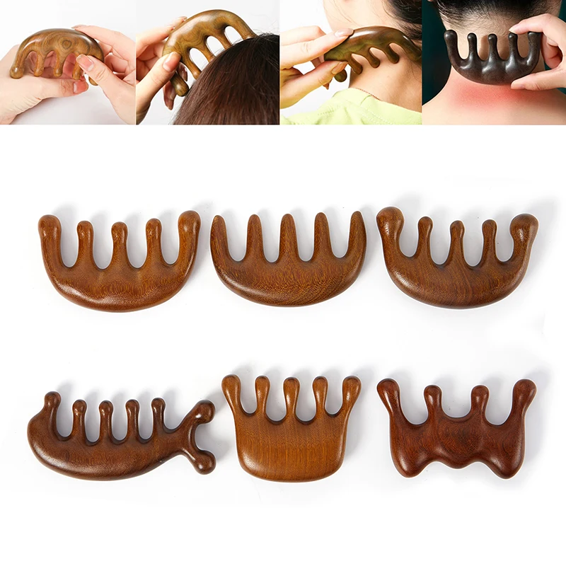 Houttherapie Massage Kam Hoofd - Detangling Wide Comb recensie en prijs