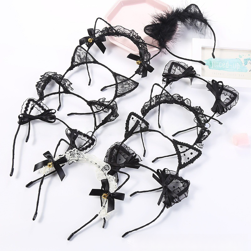 Gotische gegolfde mesh katteno - Hair Net Invisible recensie en prijs