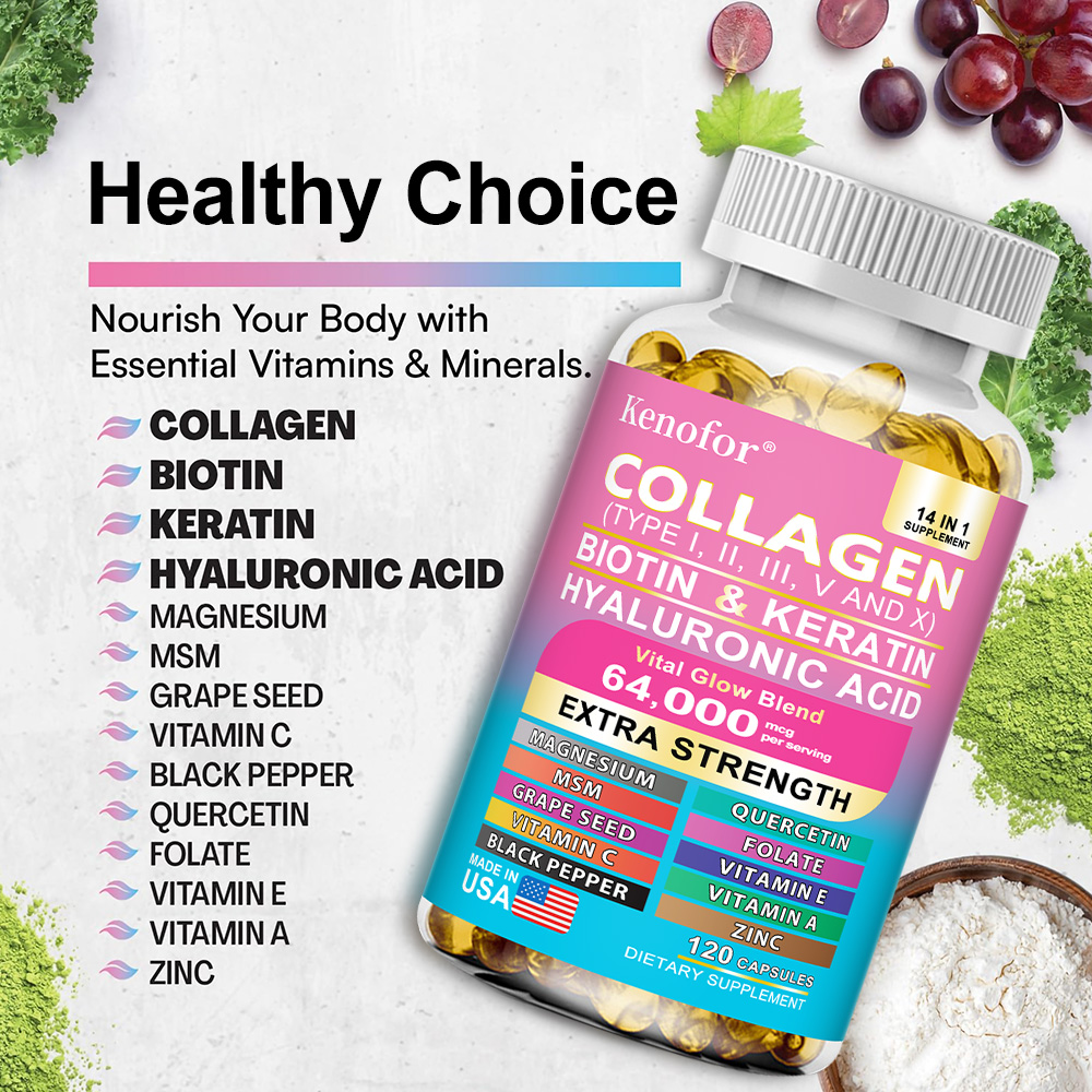 Complexe collageencapsules, ve - Hair Care Vitamin recensie en prijs