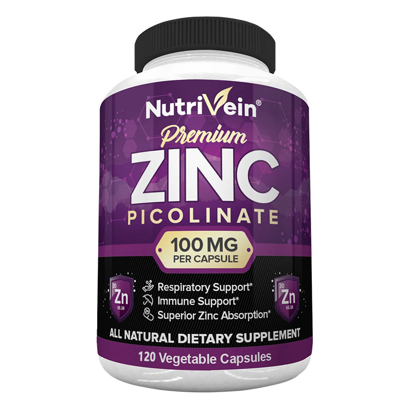 Premium zinkpicolinaat 100 mg  - Hair Care Vitamin recensie en prijs