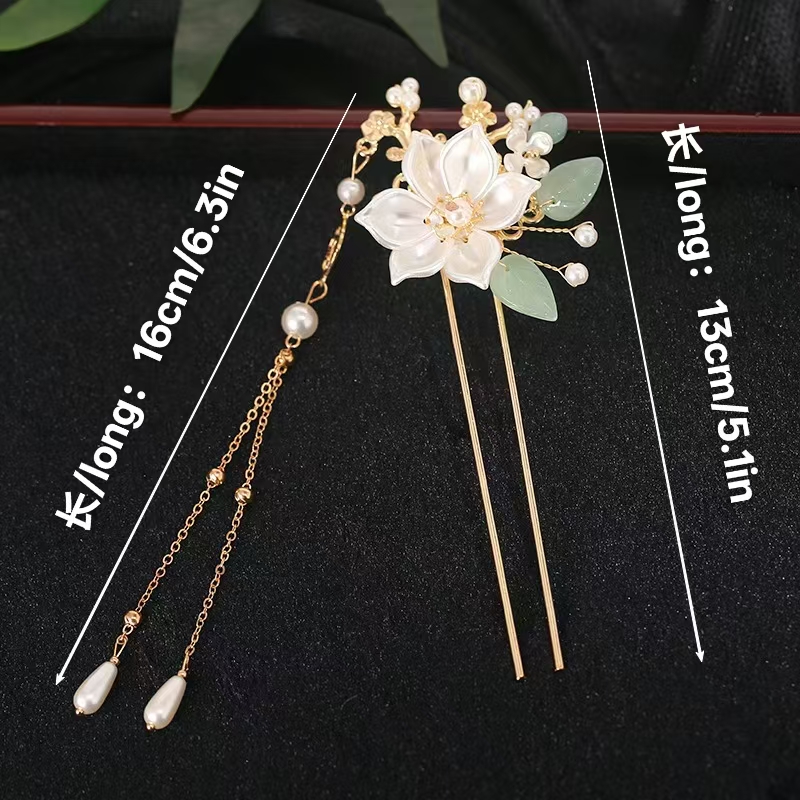 Theebloem Hanfu Haaraccessoire - Hair Care Japanese recensie en prijs