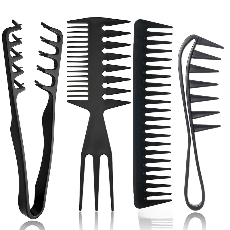 4-delige stylingkamset voor he - Detangling Wide Comb recensie en prijs
