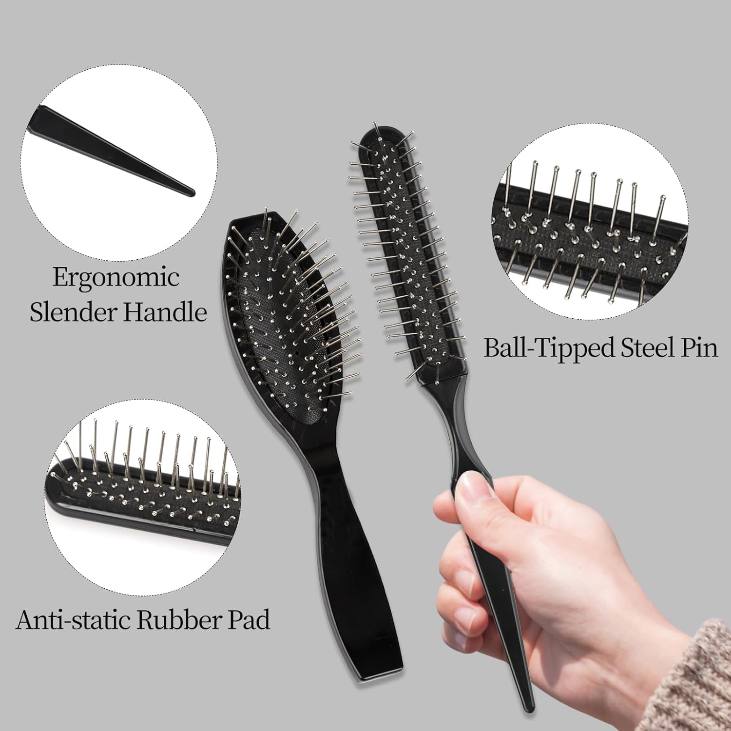 Pruikenborstelset, lusvormige  - Detangling Wide Comb recensie en prijs