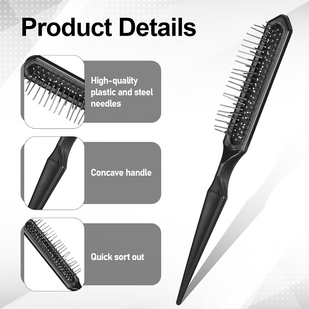 2-delige set kleine brede tand - Detangling Wide Comb recensie en prijs