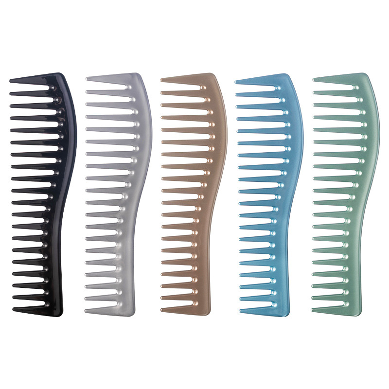 Gebogen haarkam met brede tand - Detangling Wide Comb recensie en prijs