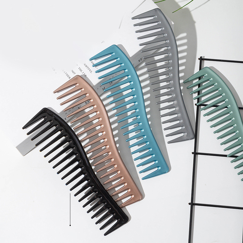 Gebogen haarkam met brede tand - Detangling Wide Comb recensie en prijs
