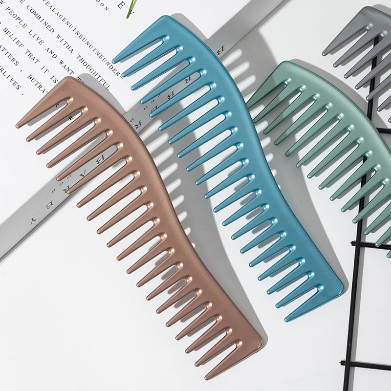 Gebogen haarkam met brede tand - Detangling Wide Comb recensie en prijs