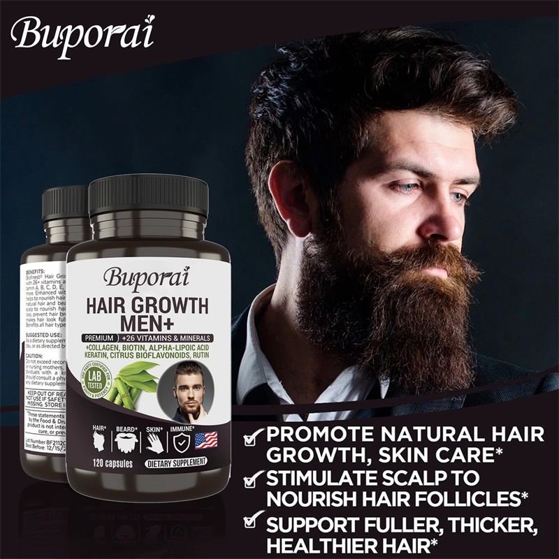 Herensupplement voor haargroei - Hair Care Vitamin recensie en prijs
