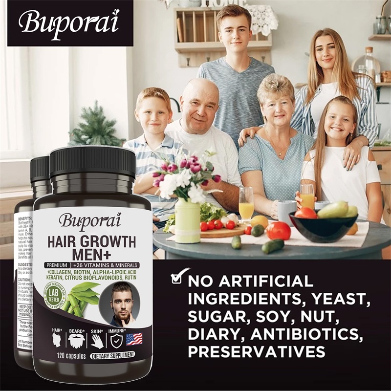Herensupplement voor haargroei - Hair Care Vitamin recensie en prijs