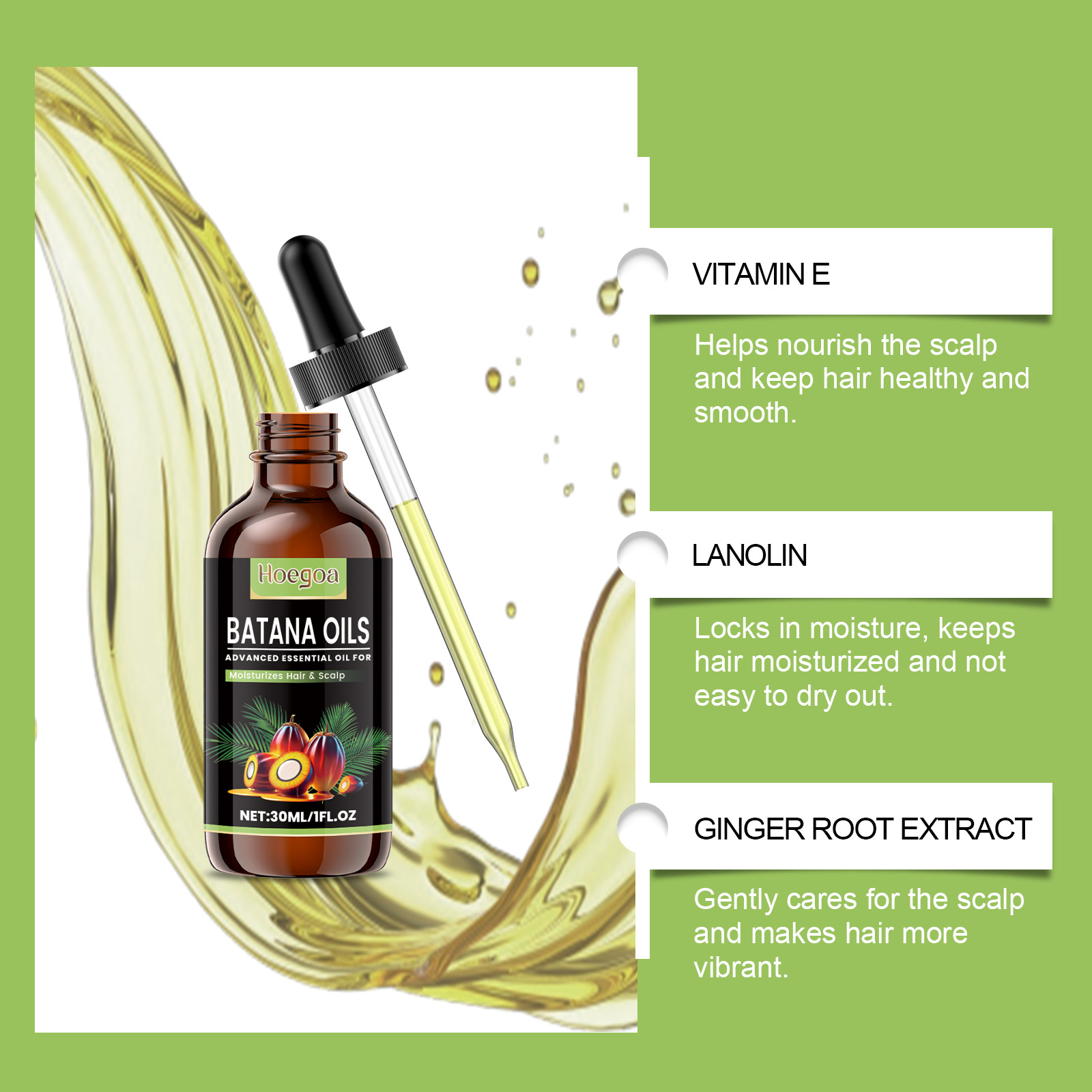 Batana-olie voor haargroei Rev - Hair Care Treatment recensie en prijs