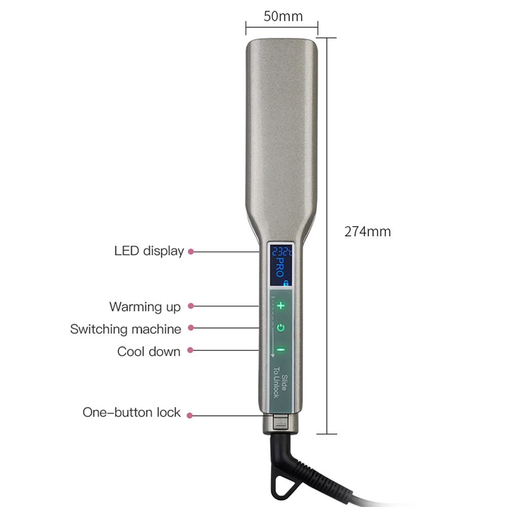 Stijltang Smart Touch Display  - Detangling Wide Comb recensie en prijs