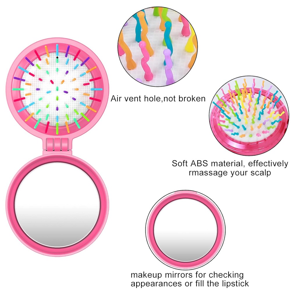Opvouwbare reishaarborstel met - Hair Care Japanese recensie en prijs