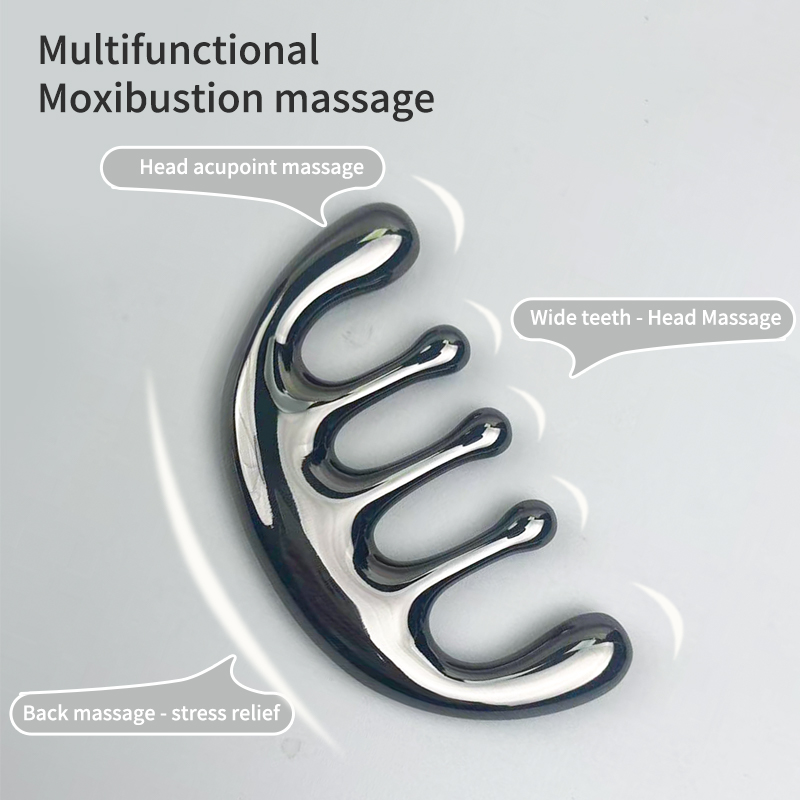 1 stuks metalen massagekam met - Detangling Wide Comb recensie en prijs